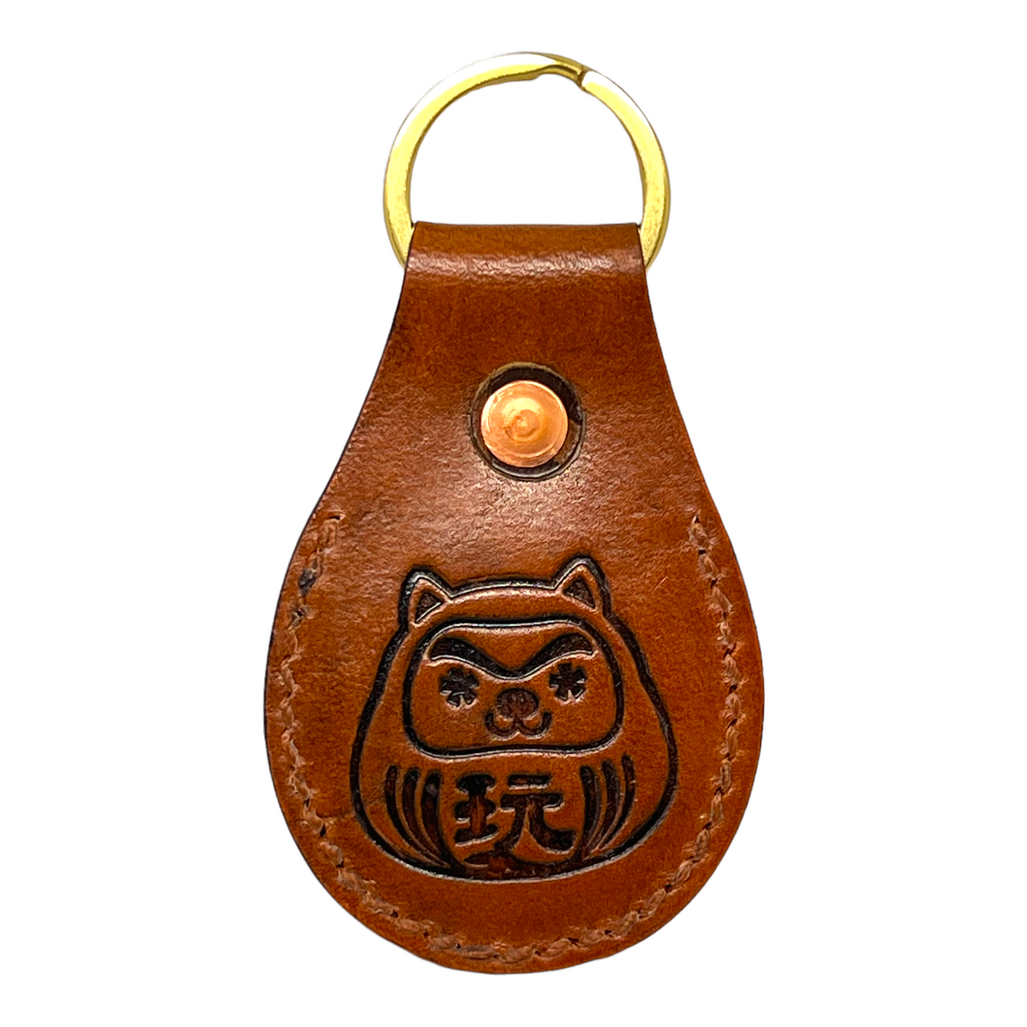 Shiba coin DOGE replica leather keychain